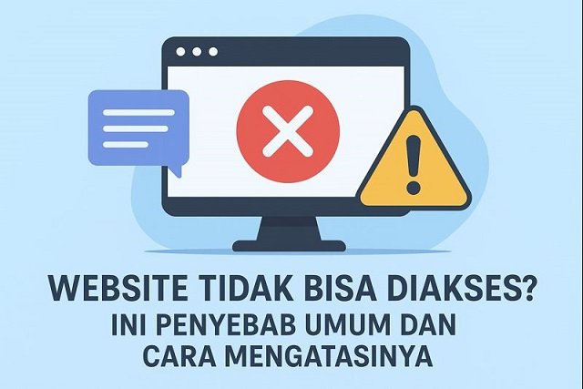 Website Tidak Bisa Diakses? Ini Penyebab Umum dan Cara Mengatasinya